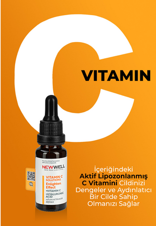 New Well Vitamin C Aufhellendes und Hautton-Ausgleichendes Pflegeserum