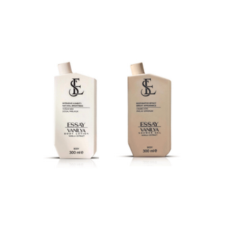 Esra Ezmeci Afro Vanilla Care Set: Shower Gel & Body Lotion
