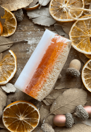 Eselsmilch-Honig-Seife-Luffa-Natur-Handgemacht-7