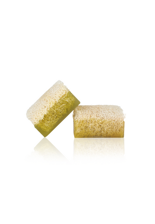 Luffa-Argan-Seife-Natur-Handgemacht