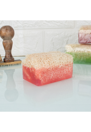 Luffa-Rosen-Seife-Natur-Handgemacht-5