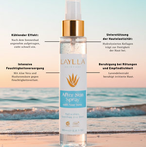 L'AYLLA After Sun Spray with Aloe Vera