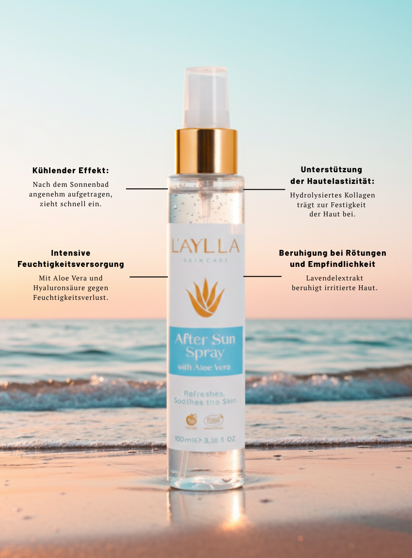 L'AYLLA After Sun Spray with Aloe Vera