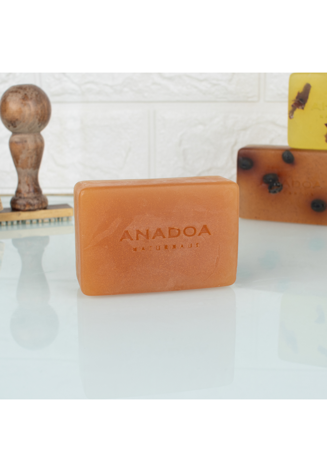 Anadoa - Yellow Clay Lemon Natural Soap - Handmade