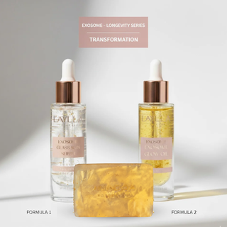 L'AYLLA Exosome Set - Longevity Serie mit Goldseife