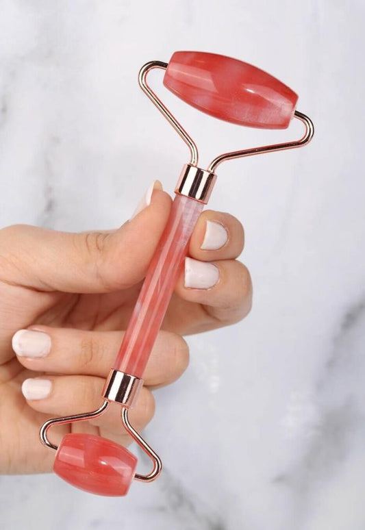 Esra Ezmeci Rose Quartz Roller & Gua Sha – Original