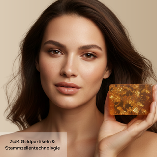 Goldseife mit Stammzellentechnologie