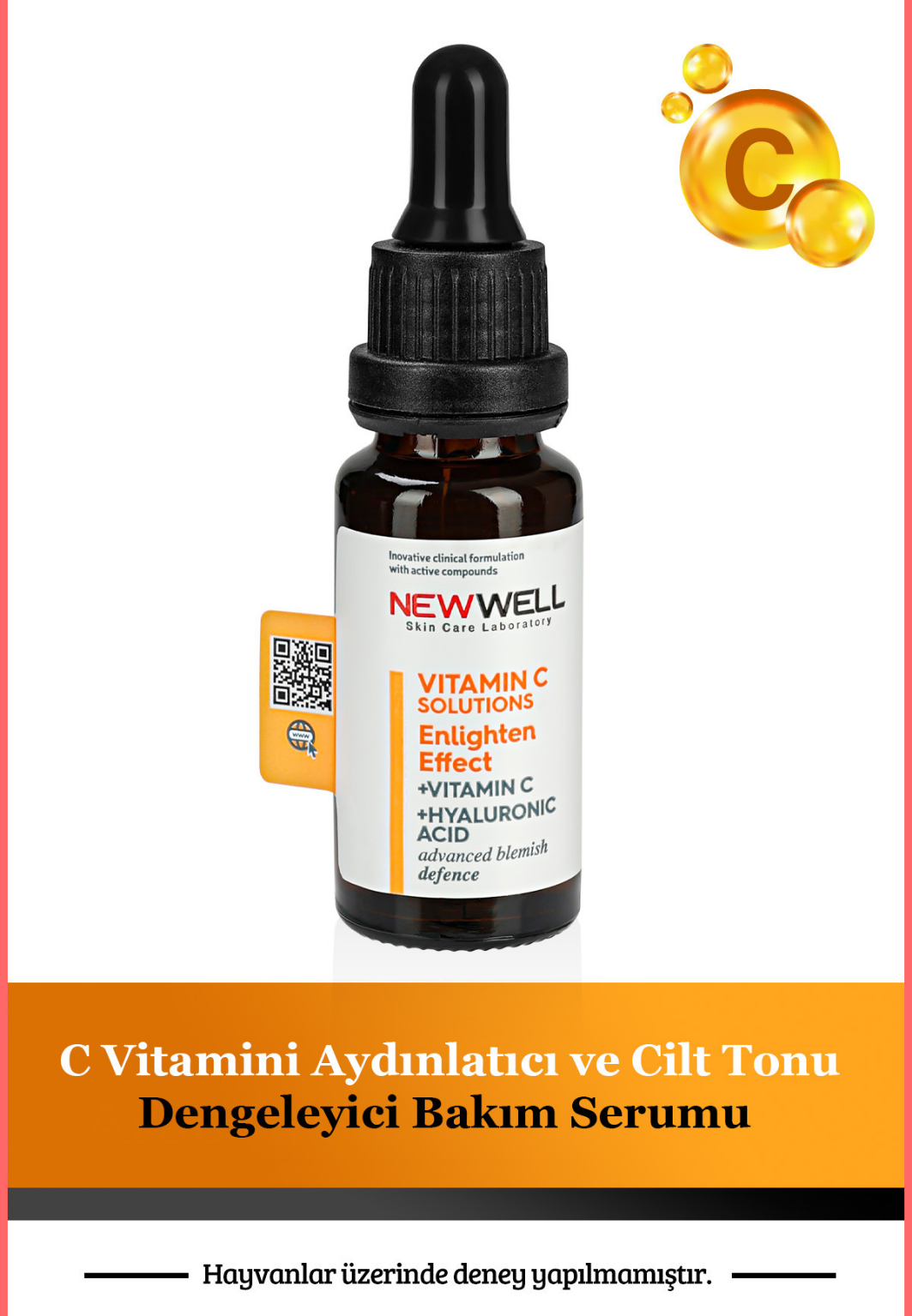 New Well Vitamin C Brightening and Skin Tone Balancing Serum